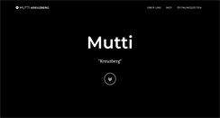 Desktop Screenshot of mutti-kreuzberg.de